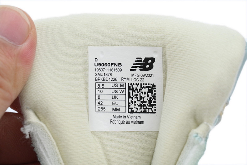 【AD1DB】磨砂蓝-22 新百伦9060复古运动休闲 U9060FNB New Balance 9060 'Blue Haze'