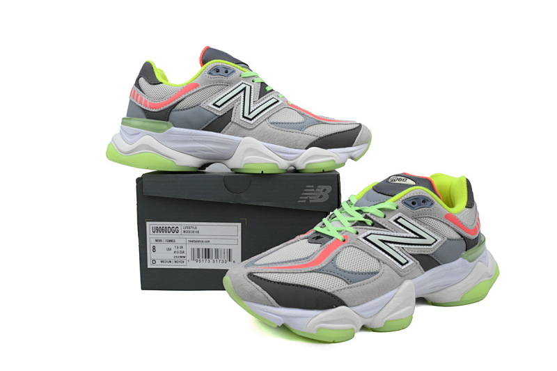 【AD1DB】灰荧光绿-16 新百伦9060复古运动休闲 U9060DGG New Balance DTLR x 9060 'Glow'
