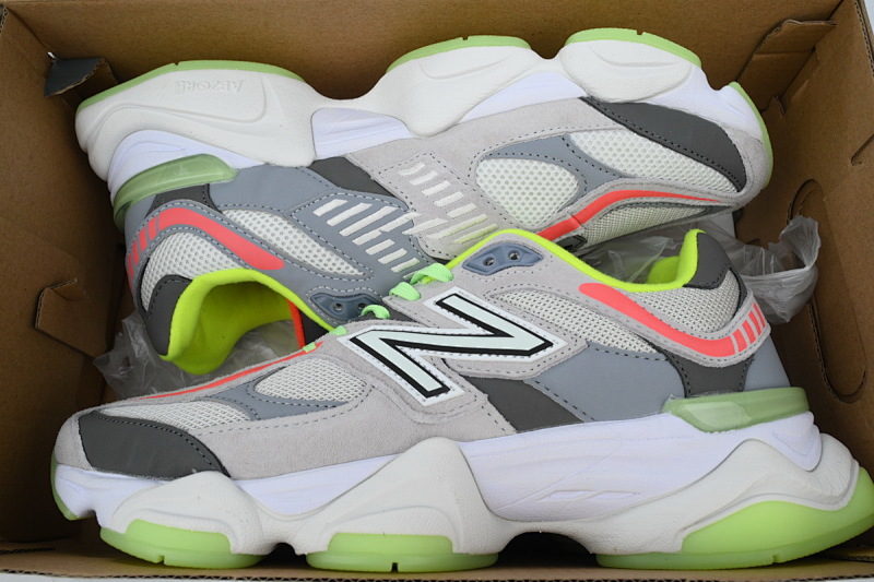 【AD1DB】灰荧光绿-16 新百伦9060复古运动休闲 U9060DGG New Balance DTLR x 9060 'Glow'