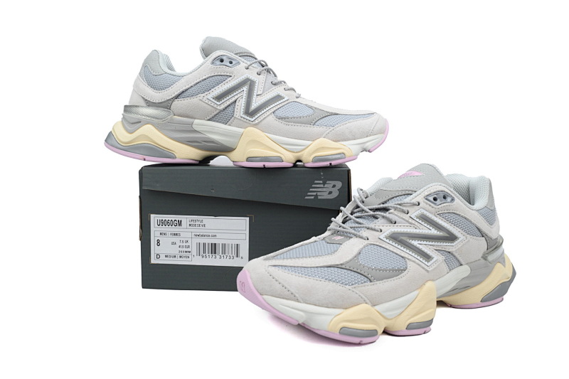 【AD1DB】灰粉-15 新百伦9060复古运动休闲 U9060GM New Balance 9060 'Grey Matter December Sky'