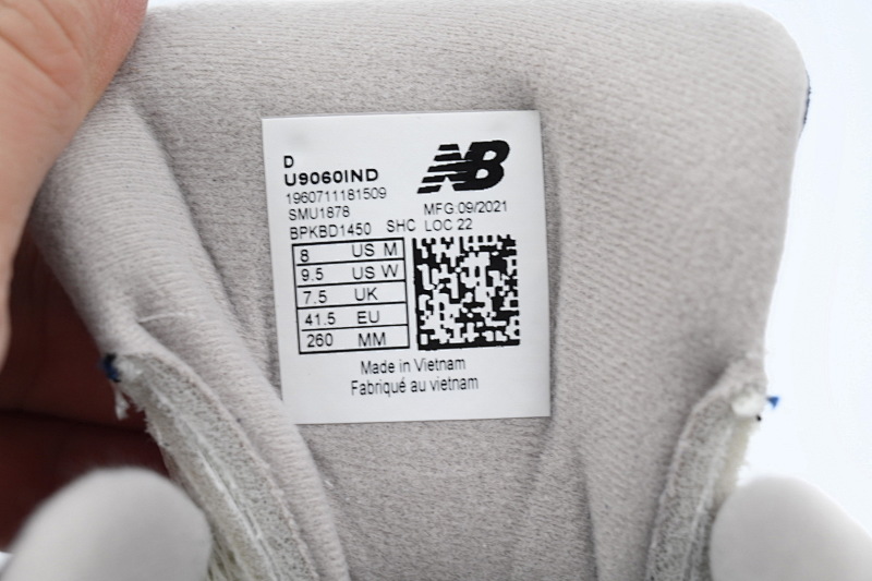 【AD1DB】蓝白-12 新百伦9060复古运动休闲 U9060IND New Balance 9060 'Natural Indigo'