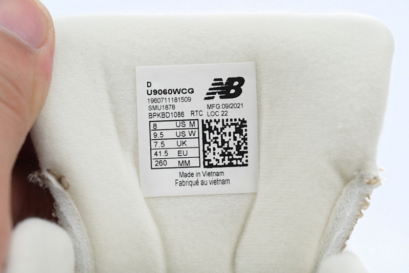 【AD1DB】咖黄色-9 新百伦9060复古运动休闲 U9060WCG New Balance 9060 'Ivory'