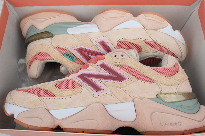【AD1DB】黄粉-4 新百伦9060复古运动休闲 U9060JF1 New Balance Joe Freshgoods x 9060 'Penny Cookie Pink'