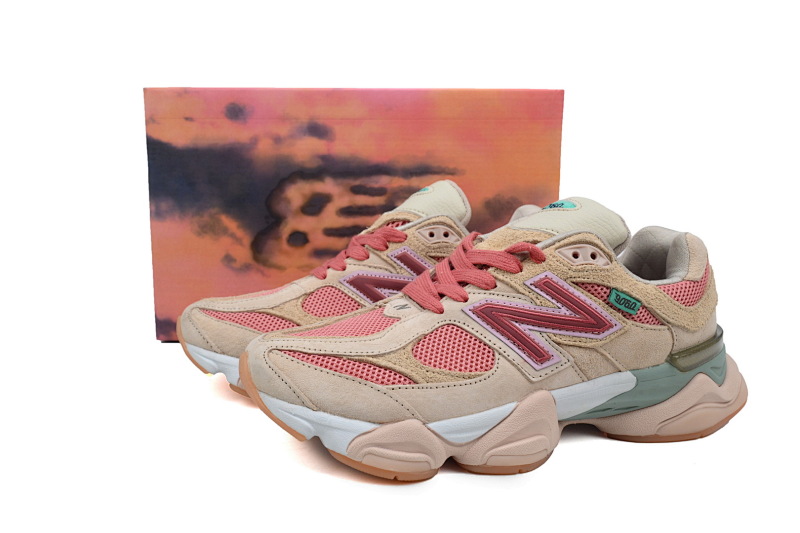 【AD1DB】黄粉-4 新百伦9060复古运动休闲 U9060JF1 New Balance Joe Freshgoods x 9060 'Penny Cookie Pink'
