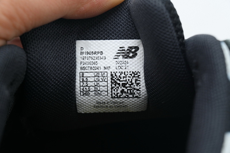 yupoo_406047_dd1aa36a.jpg 【BA7CE】黑灰白RPB 1906R系列复古时尚 M1906RPB NEW BALANCE Black Gray White