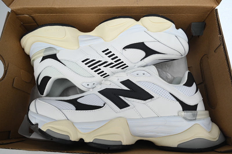 【AD1DB】白黑-7 新百伦9060复古运动休闲鞋 U9060AAB New Balance 9060  'White Black' 1