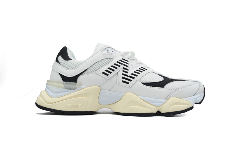 【AD1DB】白黑-7 新百伦9060复古运动休闲鞋 U9060AAB New Balance 9060  'White Black' 1