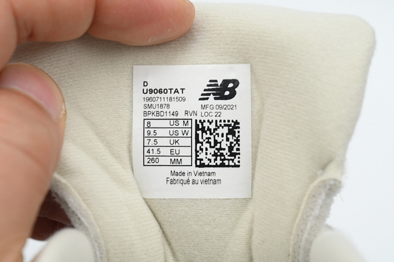 【AD1DB】米黄-8 新百伦9060复古运动休闲鞋 U9060TAT New Balance 9060 'Turtledove' 1