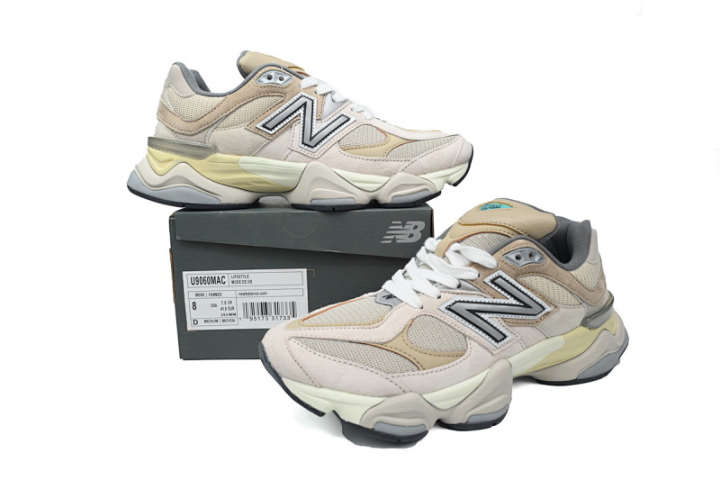 【AD1DB】沙漠黄-2 新百伦9060复古运动休闲 U9060MAC New Balance 9060 sea salt 1