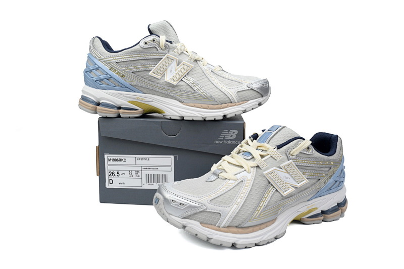 【BA7CE】灰蓝RKC 1906R系列复古时尚 M1906RKC New Balance 1906R White and yellow Grey Blue