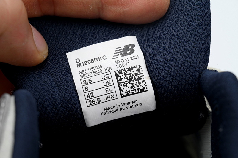 【BA7CE】灰蓝RKC 1906R系列复古时尚 M1906RKC New Balance 1906R White and yellow Grey Blue