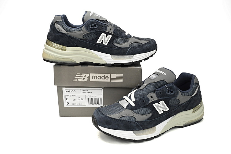 【BH1CE】白黑灰GG 新百伦NB992系列跑步鞋 M992GG New Balance 992 White, black, and gray