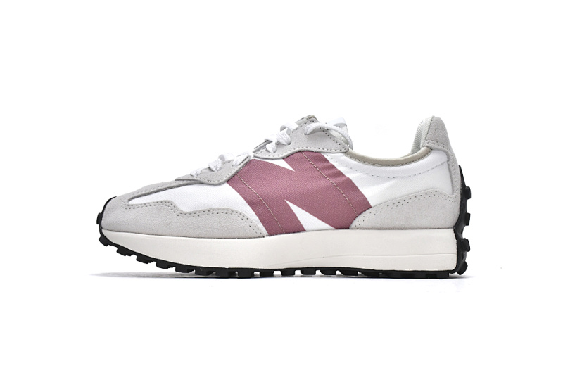 【AA3CE】灰红CD 新百伦327系列跑鞋 WS327CD New Balance 327 Rose Pink