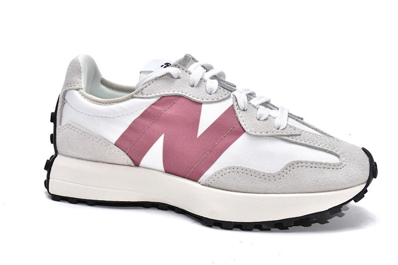 【AA3CE】灰红CD 新百伦327系列跑鞋 WS327CD New Balance 327 Rose Pink