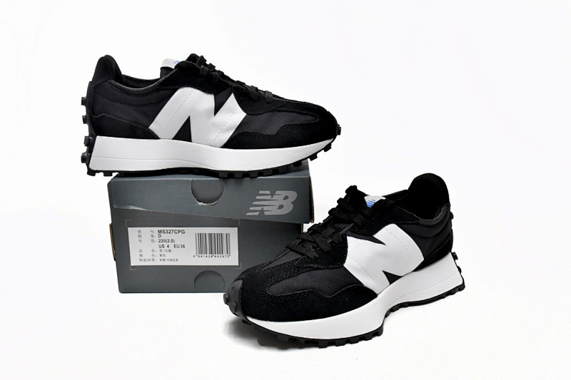 【AA3CE】黑白CPG 新百伦327系列跑鞋 MS327CPG New Balance 327 Black & White