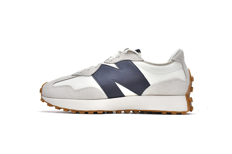 【AA3CE】白灰蓝KB 新百伦327系列跑鞋 WS327KB New Balance 327 Grey Navy
