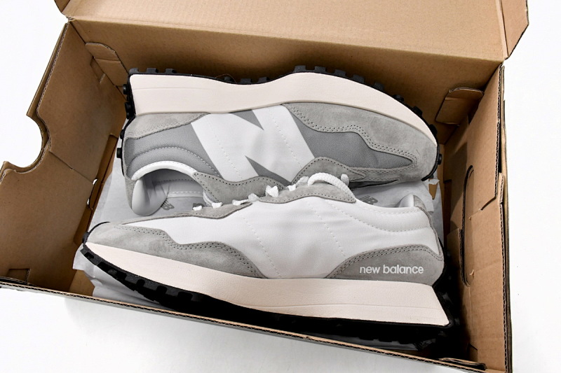 【AA3CE】元祖灰LAB 新百伦327系列跑鞋 MS327LAB New Balance 327 White Grey