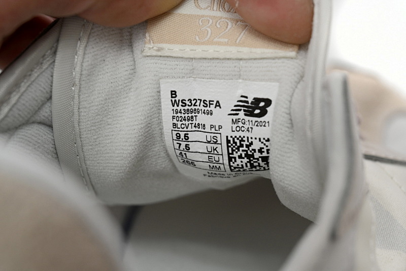 【AA3CE】红棕SFA 新百伦327系列跑鞋 WS327SFA New Balance 327 Red Brown