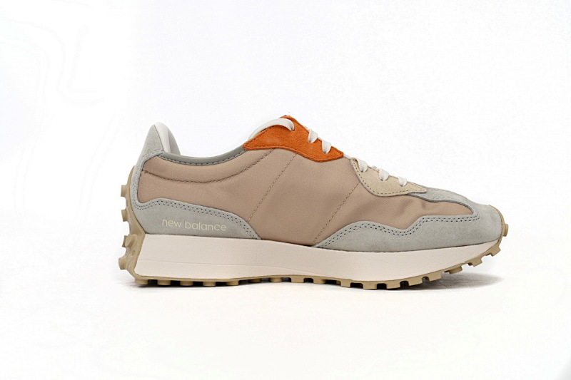 【AA3CE】米黄MS 新百伦327系列跑鞋 WS327MS New Balance 327 Cream Coloured