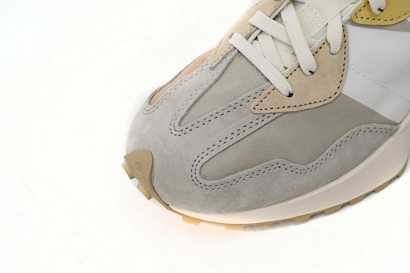 【AA3CE】米黄MS 新百伦327系列跑鞋 WS327MS New Balance 327 Cream Coloured