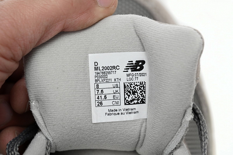 【BA7CE】元祖灰RC 新百伦NB复古休闲跑步鞋 M2002RC New Balance 2002R Primordial Ash