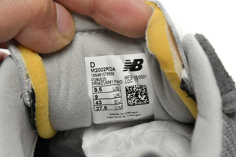 【BA7CE】云雨灰RDA 新百伦NB复古休闲跑步鞋 M2002RDA New Balance 2002R Cloud Ash