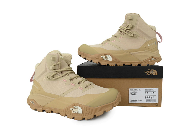 【CA1LS】棕色-4 北面高帮徒步鞋 NF0A8AEU-77R 北面THE NORTH FACE Offtrail Hike GORETEX Brown
