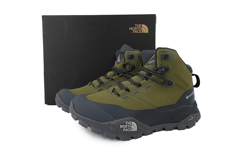 【CA1LS】绿色-5 北面高帮徒步鞋 NF0A8AET-7R8 北面THE NORTH FACE Offtrail Hike GORETEX Green