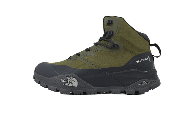 【CA1LS】绿色-5 北面高帮徒步鞋 NF0A8AET-7R8 北面THE NORTH FACE Offtrail Hike GORETEX Green