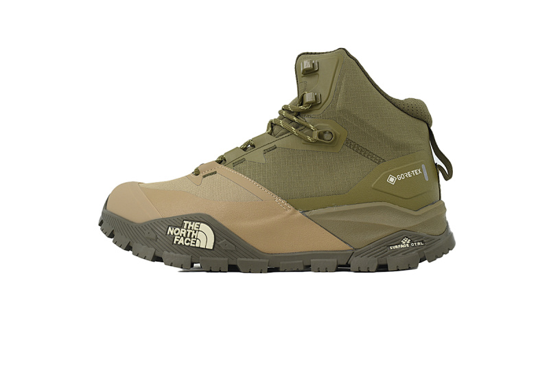 【CA1LS】橄榄绿-3 北面高帮徒步鞋 NF0A8AET-6V9 北面THE NORTH FACE Offtrail Hike GORETEX Olive Green
