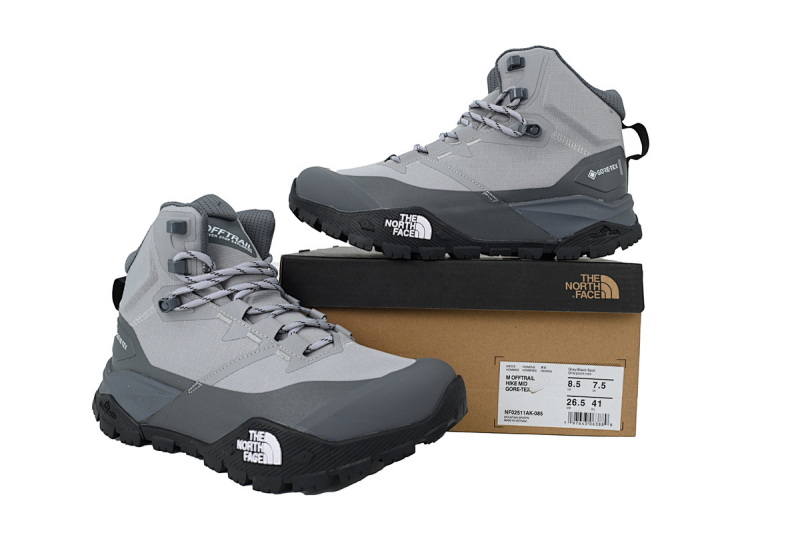 【CA1LS】灰色-6 北面高帮徒步鞋 NF02511-AK 北面THE NORTH FACE Offtrail Hike GORETEX Grey