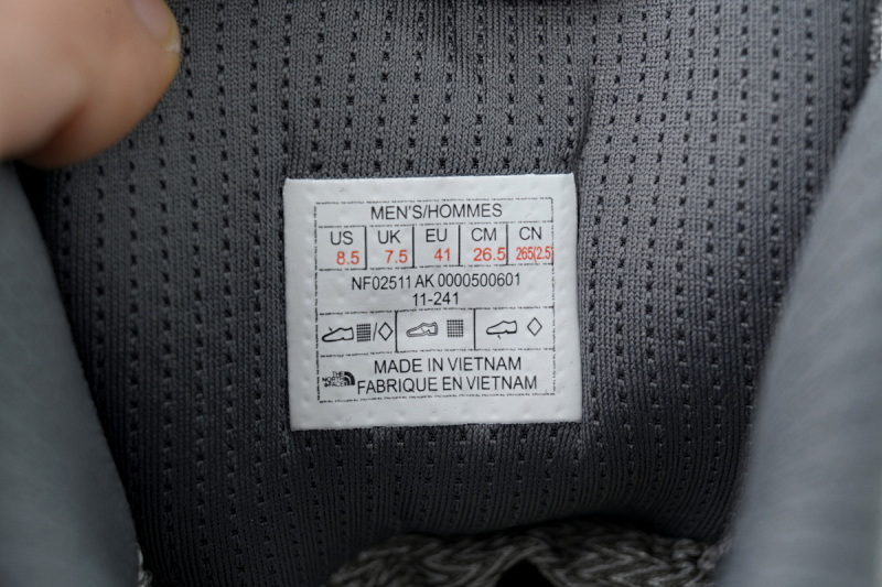 【CA1LS】灰色-6 北面高帮徒步鞋 NF02511-AK 北面THE NORTH FACE Offtrail Hike GORETEX Grey