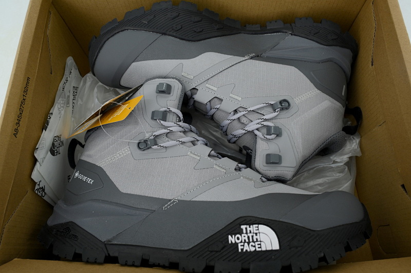 【CA1LS】灰色-6 北面高帮徒步鞋 NF02511-AK 北面THE NORTH FACE Offtrail Hike GORETEX Grey