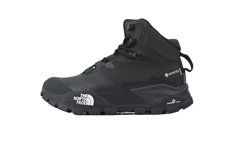 【CA1LS】黑色-1 北面高帮徒步鞋 NF0A8AET-KY4 北面THE NORTH FACE Offtrail Hike GORETEX Black