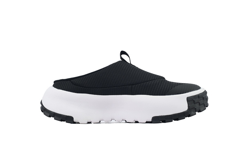 【BA5LS】黑白半拖-1  北面休闲鞋半拖 NF0A8A9BKY4  北面THE NORTH FACE NEVER STOP Black And White