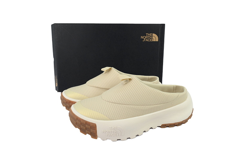 【BA5LS】棕色半拖-4 北面休闲鞋半拖 NF0A8A92-TIU 北面THE NORTH FACE NEVER STOP Brown