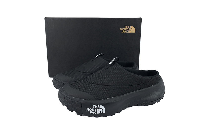 【BA5LS】黑色半拖-2 北面休闲鞋半拖 NF0A8A92KX7 北面THE NORTH FACE NEVER STOP Black