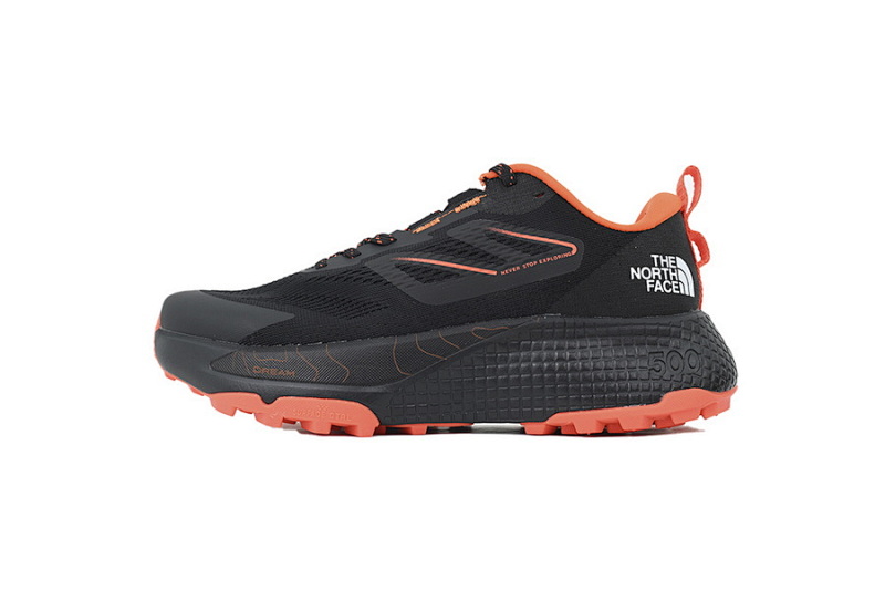【BA0LS】黑桔红-10 北面跑鞋 NF0A83N3-F38  北面THE NORTH FACE Altamesa 500 Black Orange Red
