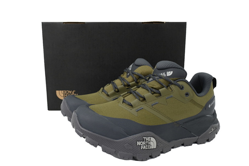 【CA9LS】灰绿-5 北面徒步鞋 NF0A8AEG7R8 北面THE NORTH FACE Offtrail Hike GORETEX Grayish Green