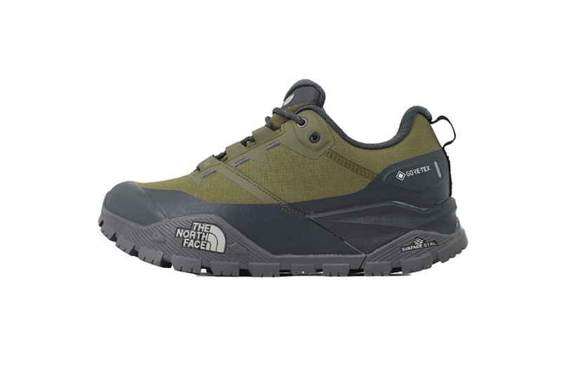 【CA9LS】灰绿-5 北面徒步鞋 NF0A8AEG7R8 北面THE NORTH FACE Offtrail Hike GORETEX Grayish Green