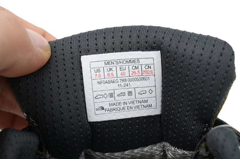 【CA9LS】灰绿-5 北面徒步鞋 NF0A8AEG7R8 北面THE NORTH FACE Offtrail Hike GORETEX Grayish Green