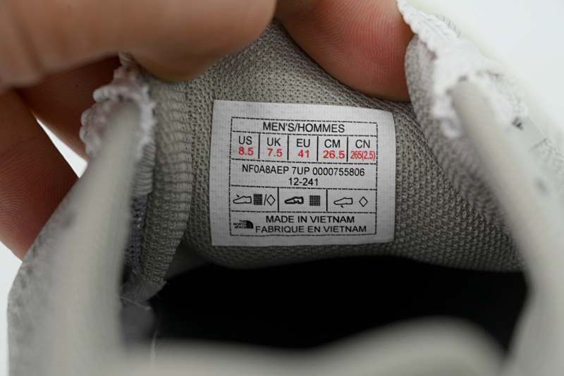 【BA5LS】灰色 北面户外功能鞋 NF0A8AEP-7UP 北面THE NORTH FACE Vectiv Enduris 4 Grey