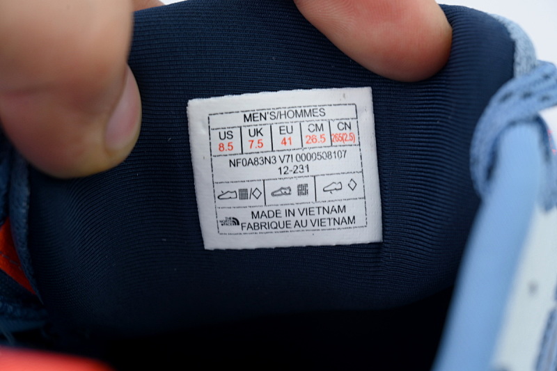 【BA0LS】蓝色-2 北面跑鞋 A83N3-V7I 北面THE NORTH FACE Altamesa 500 Blue
