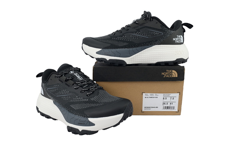 【BA0LS】全黑-1 北面跑鞋 NS97Q04A 北面THE NORTH FACE Altamesa 500 All Black