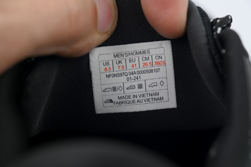 【BA0LS】全黑-1 北面跑鞋 NS97Q04A 北面THE NORTH FACE Altamesa 500 All Black