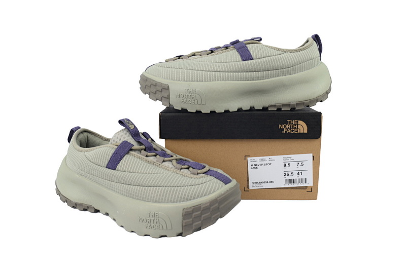 【BA7LS】灰紫色-4 北面休闲鞋 NF0A8A93-5II 北面THE NORTH FACE NEVER STOP Grey Purple