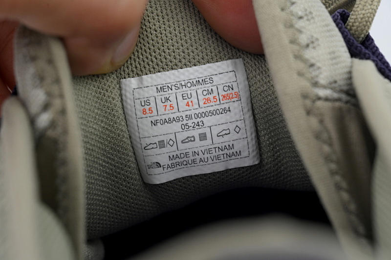 【BA7LS】灰紫色-4 北面休闲鞋 NF0A8A93-5II 北面THE NORTH FACE NEVER STOP Grey Purple