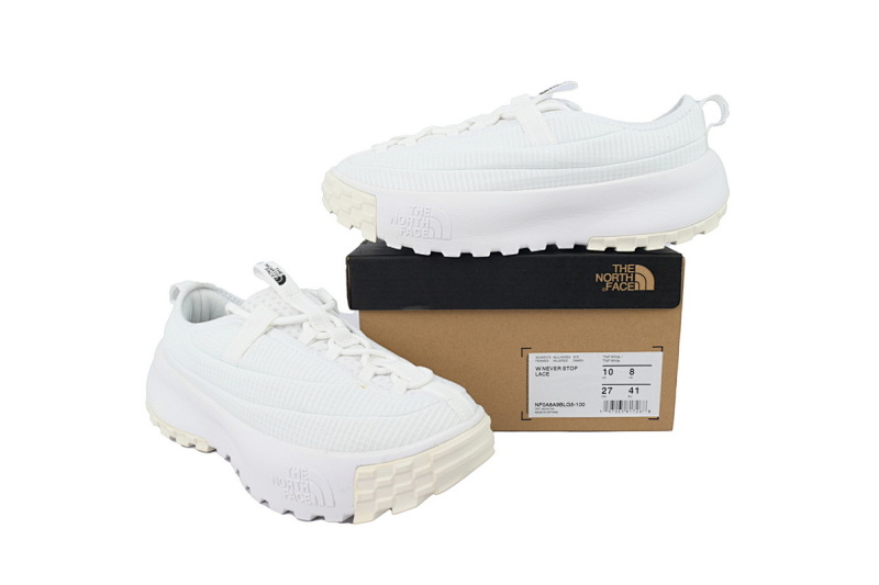 【BA7LS】白色-3 北面休闲鞋 NF0A8A9B-LG5 北面THE NORTH FACE NEVER STOP White