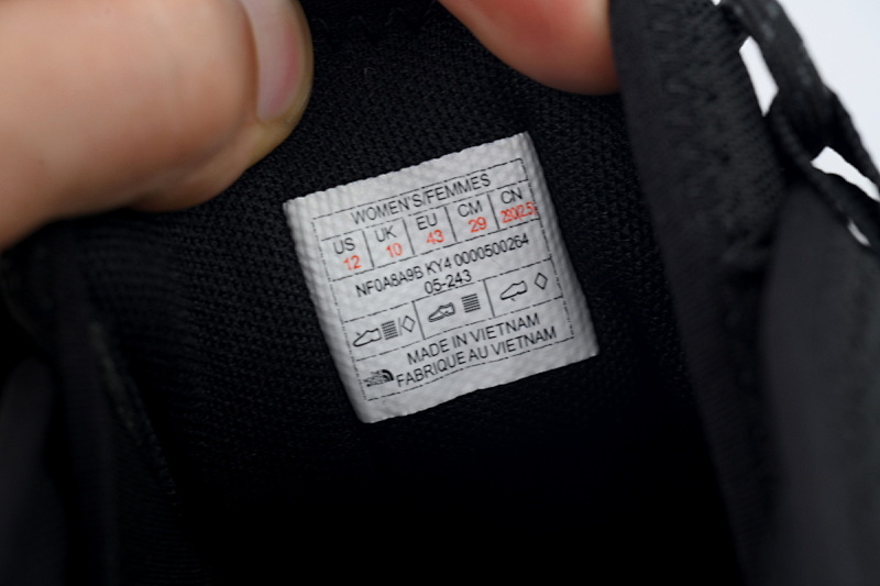 【BA7LS】黑白-1 北面休闲鞋 8A9B-KY4 北面THE NORTH FACE NEVER STOP Black And White