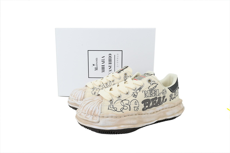 【BA9LC】794米白 三原康裕低帮时尚板 NO.794 MIHARA YASUHIRO Off White